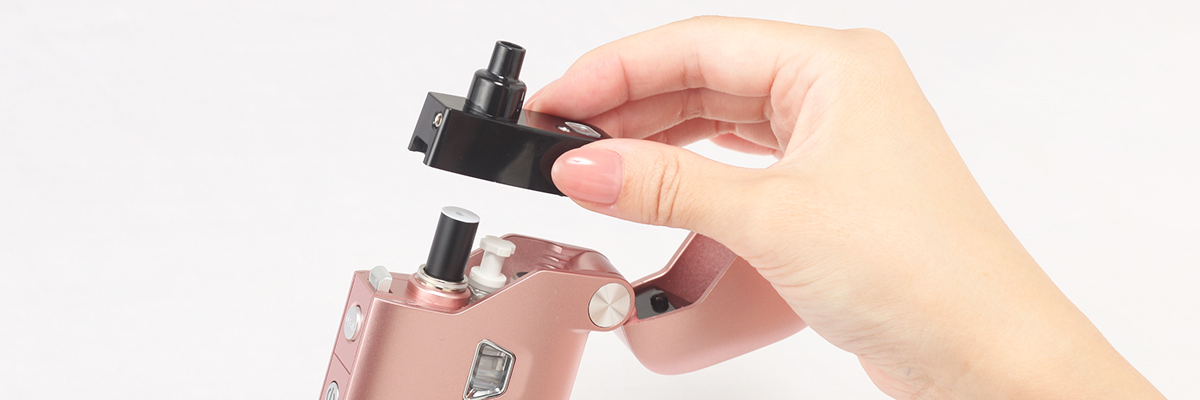 購入時にはブラックカートリッジが装着